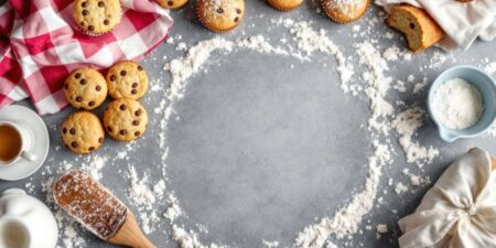 A cozy kitchen with freshly baked cookies and bread.